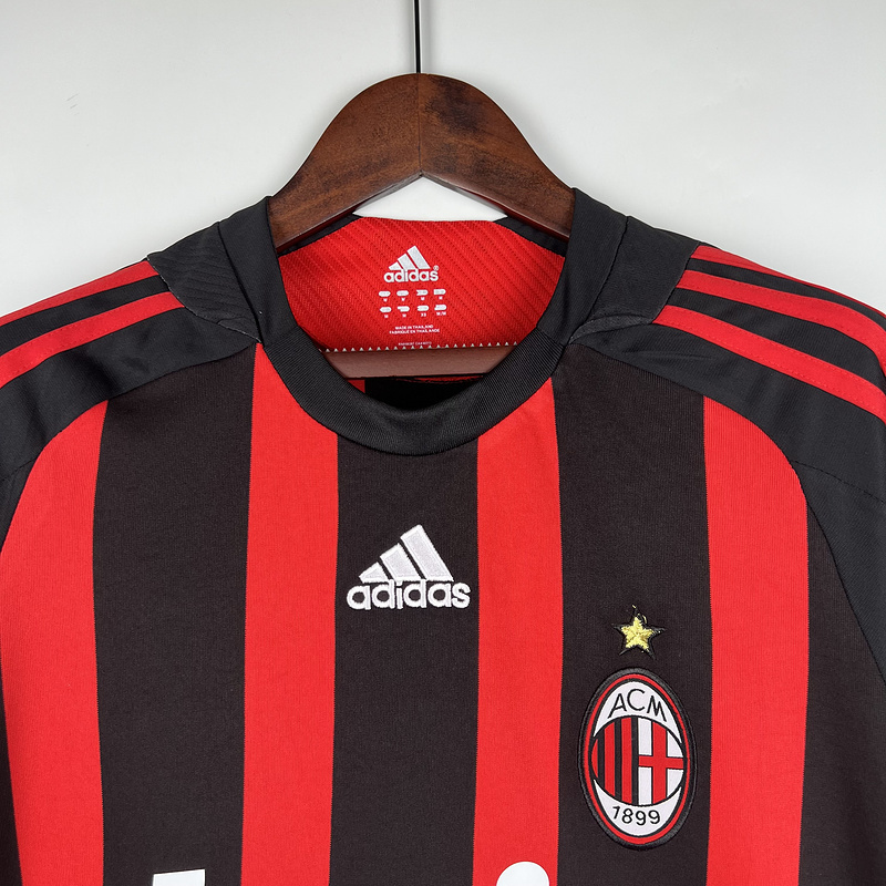 2008-09 AC Milan  Retro Jersey Home