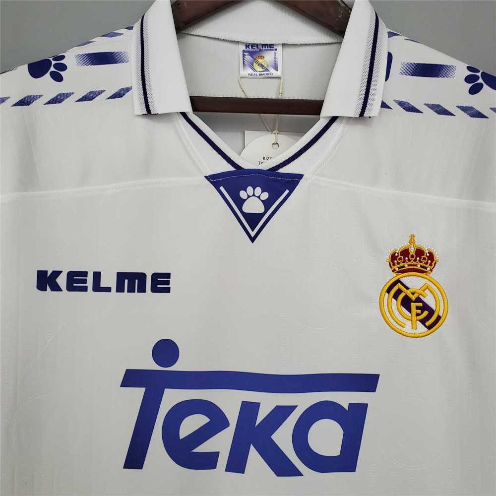 1996/97 Real Madrid Home Retro Jersey