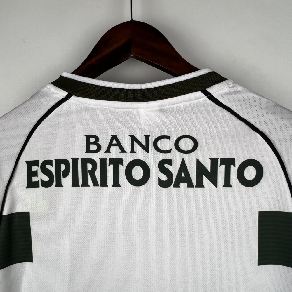 2001/03 Sporting CP  Home Retro Jersey Long Sleeve