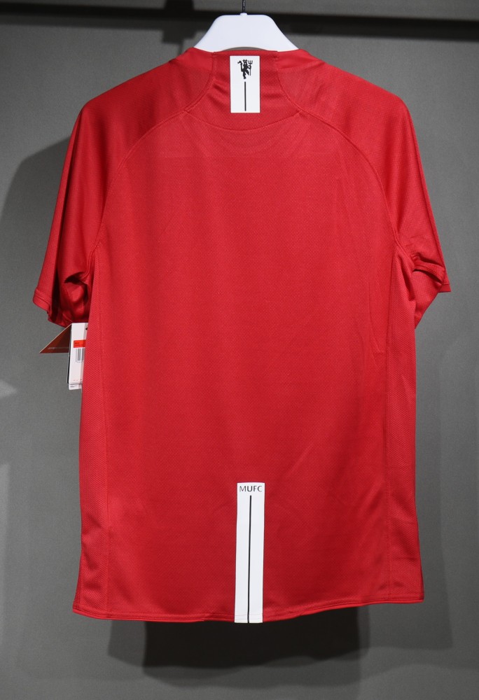 07-08 Manchester United Home Retro Jersey Player Edition