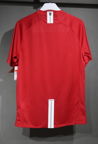07-08 Manchester United Home Retro Jersey Player Edition