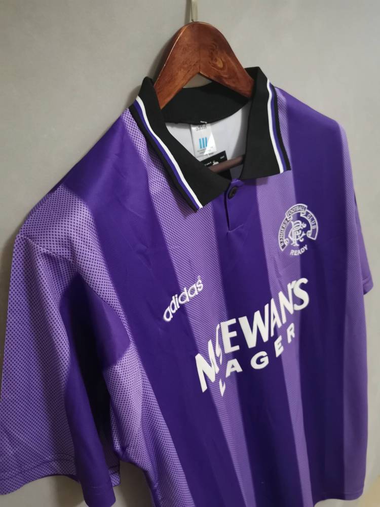 1994-95 Glasgow Rangers Away Soccer Retro Jersey