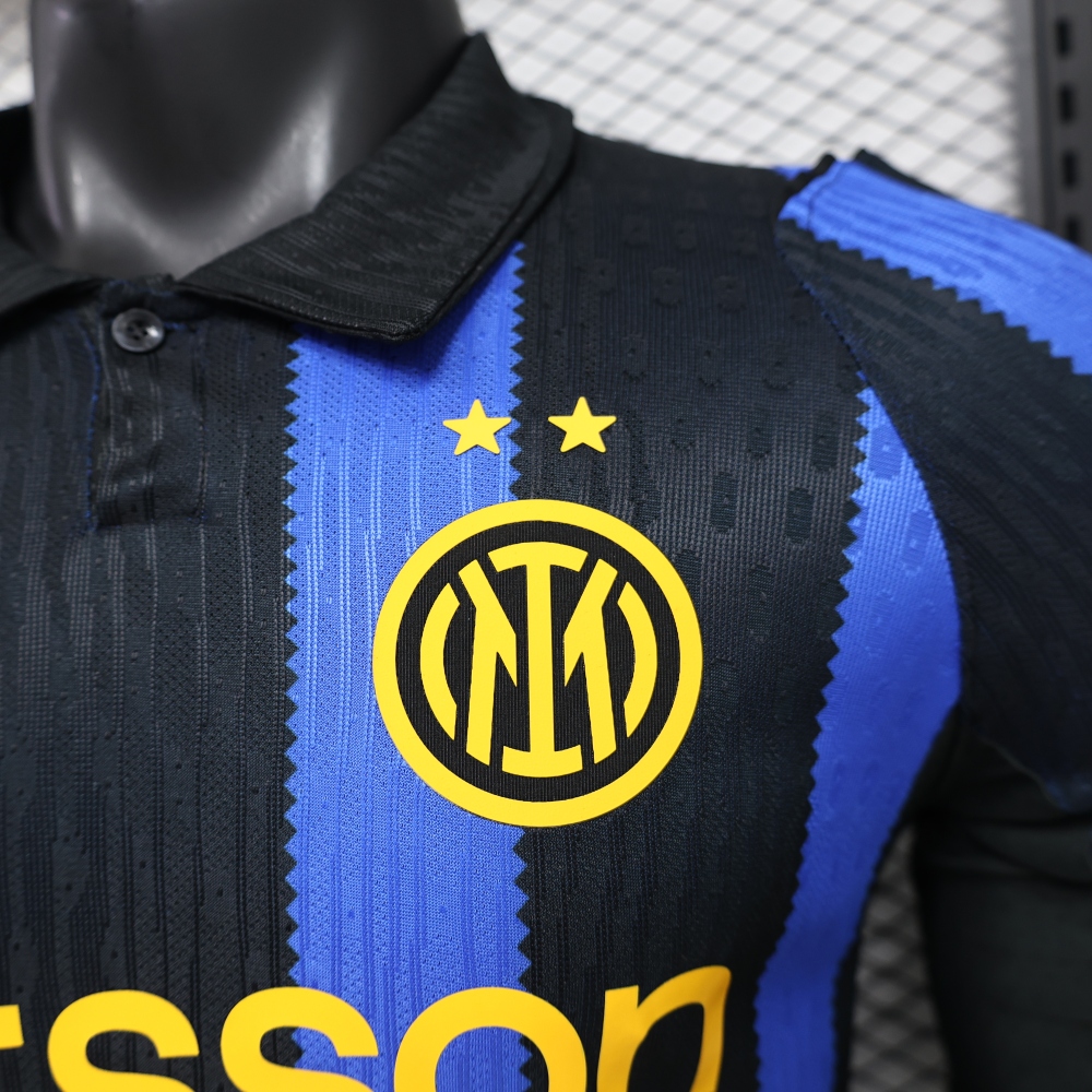 26-27 Inter Milan Home Kit Jersey Player Version Long Sleeve