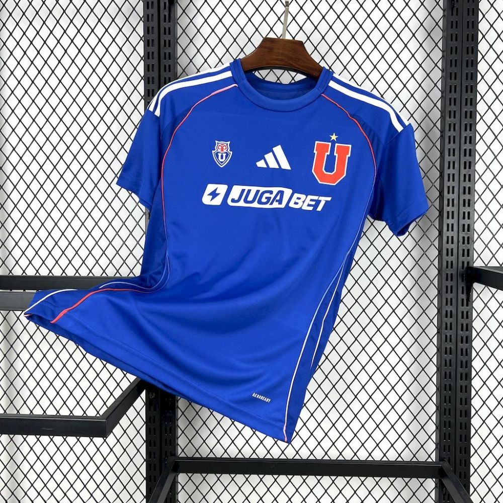 2025-26 Club Universidad de Chile Home Soccer Jersey
