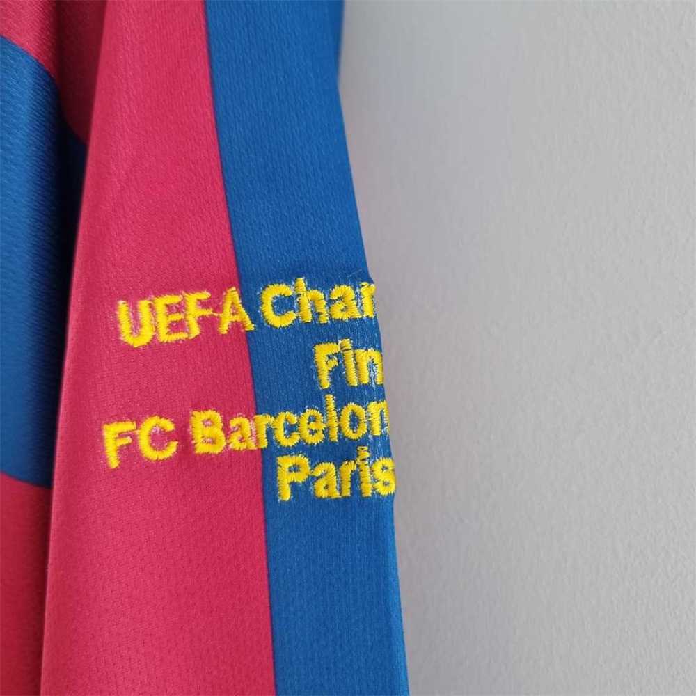 05-06 Barcelona Home Retro Jersey Long Sleeve