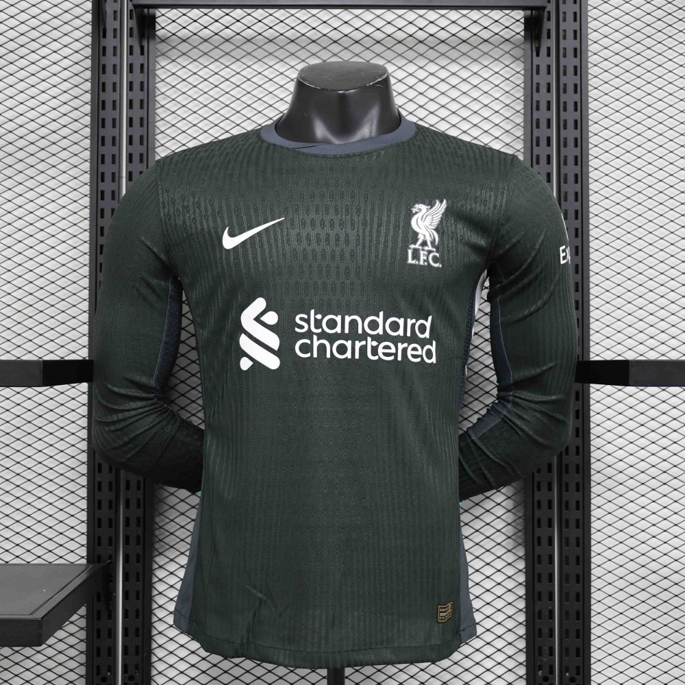 24-25 Liverpool Away Player Version Long Sleeve