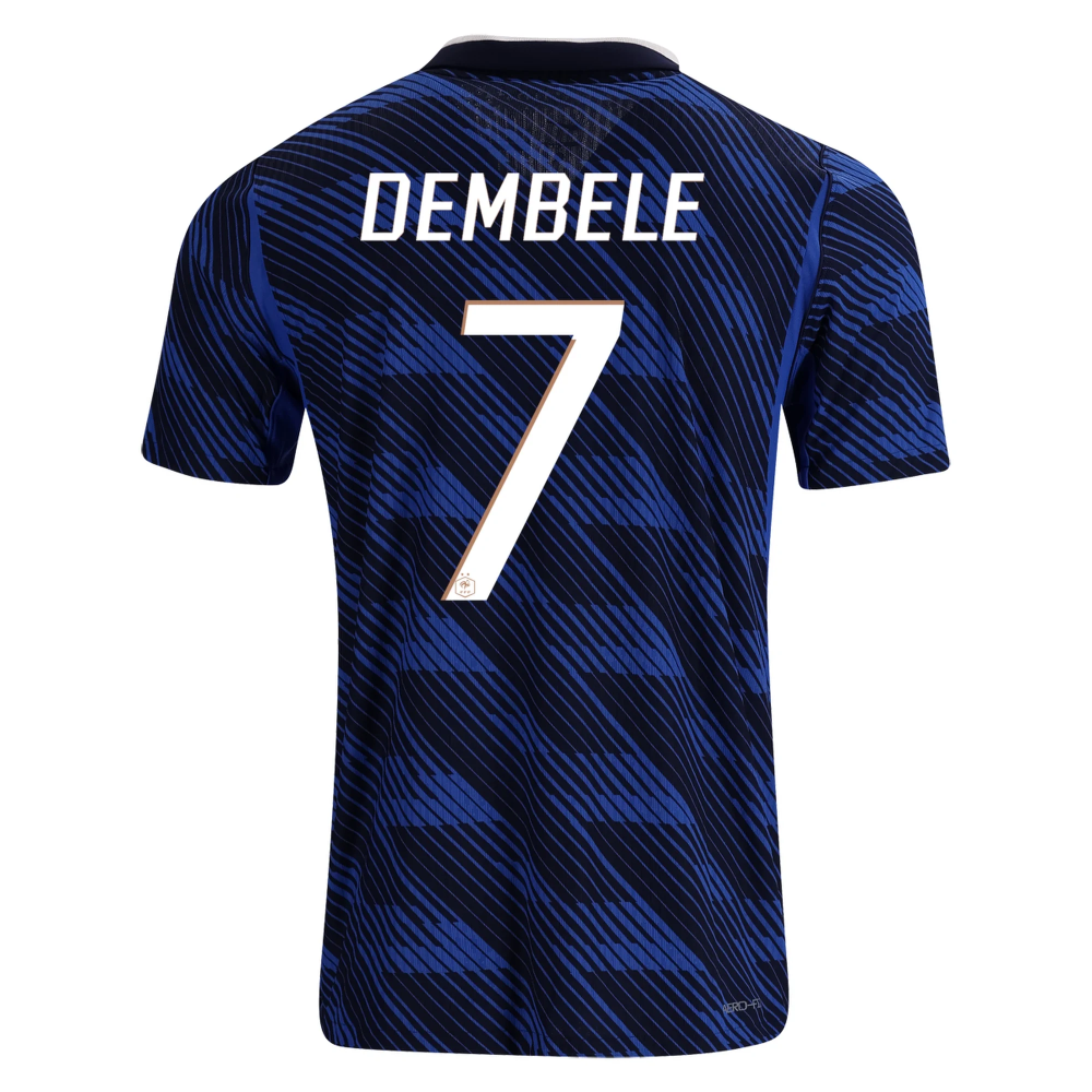 Men's Authentic Nike Dembele France Home Jersey 2026