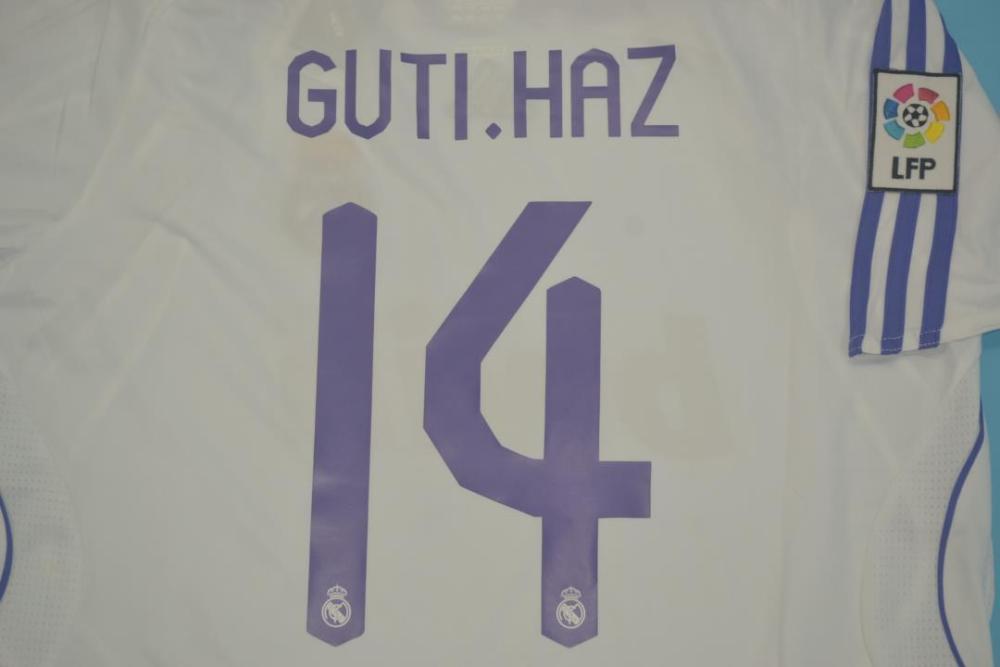 2007-08 Real Madrid Home Retro Jersey