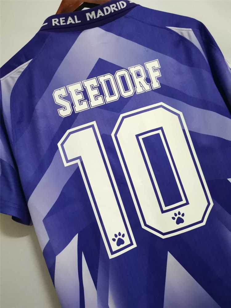 1996/97 Real Madrid Away Retro Jersey