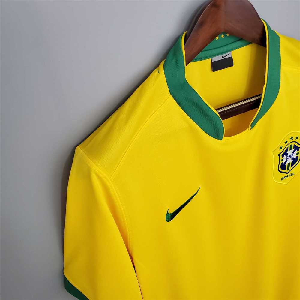 2006 Brazil World Cup Home Retro Jersey