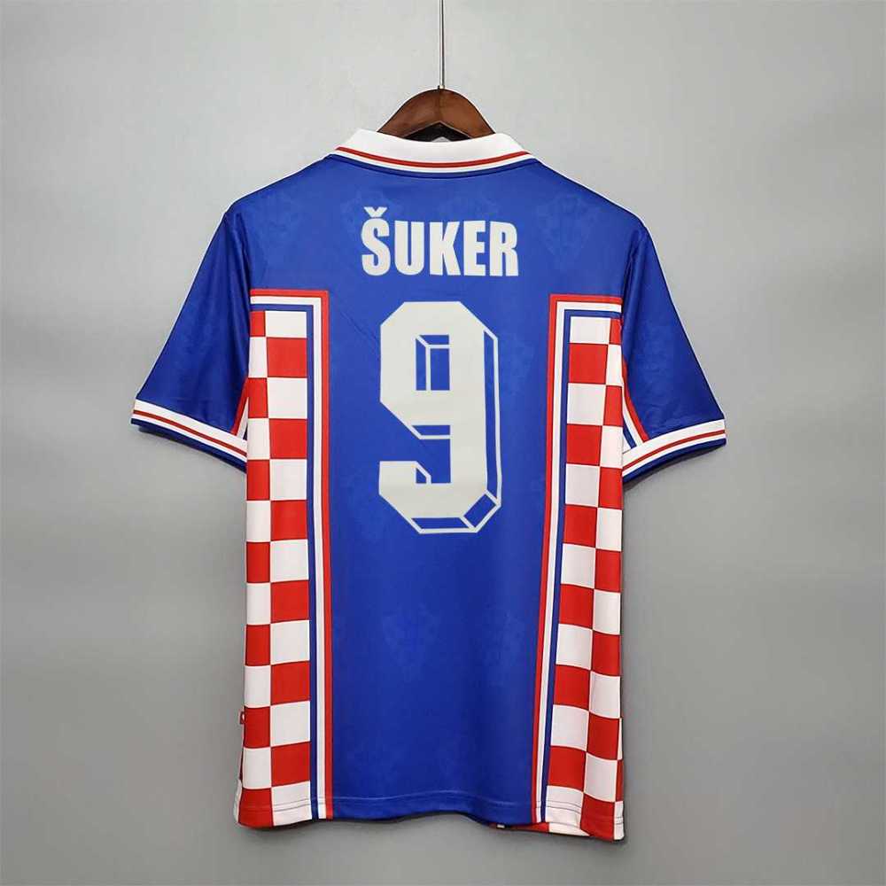 1998 Croatia World Cup Away Retro Jersey