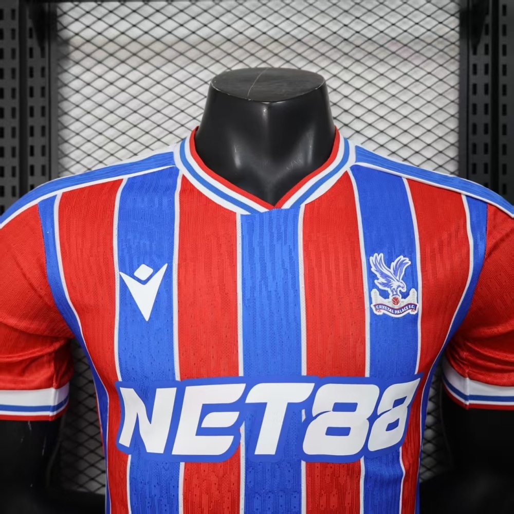 25-26 Crystal Palace Home Soccer Jersey Player Version