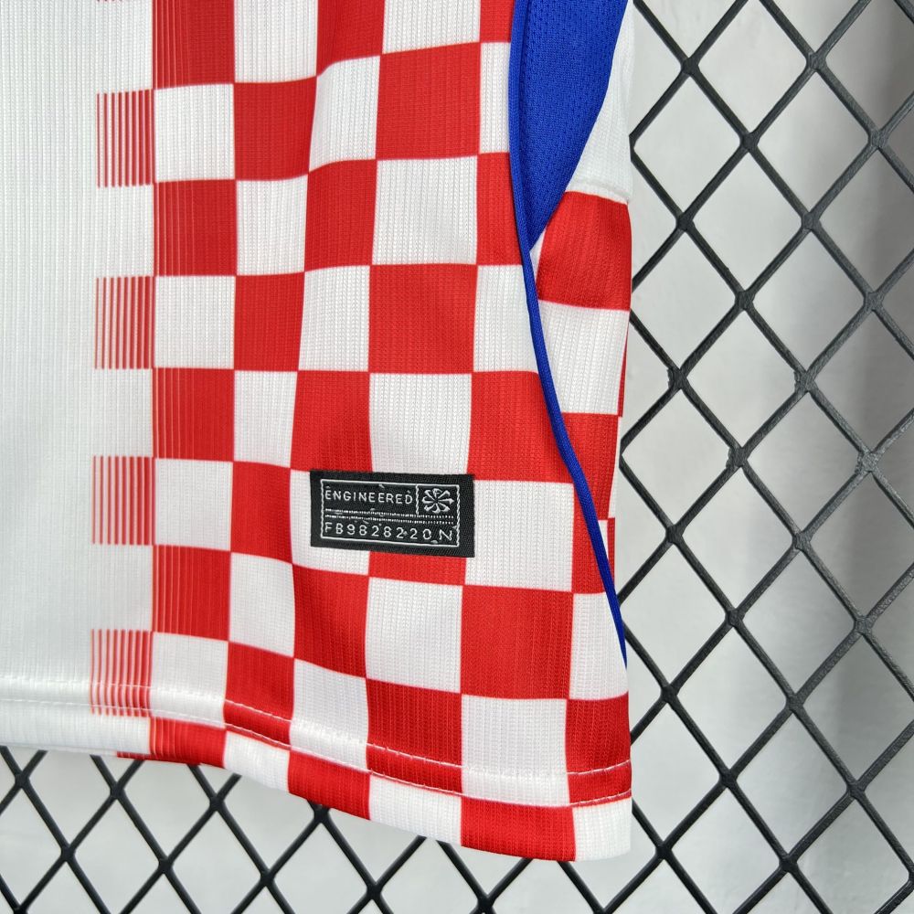 2026 Croatia World Cup Home Football Kids Kit Jersey+Shorts