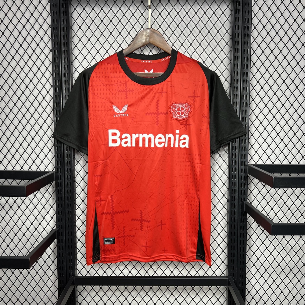 24-25 Bayer 04 Leverkusen Home Soccer Jersey
