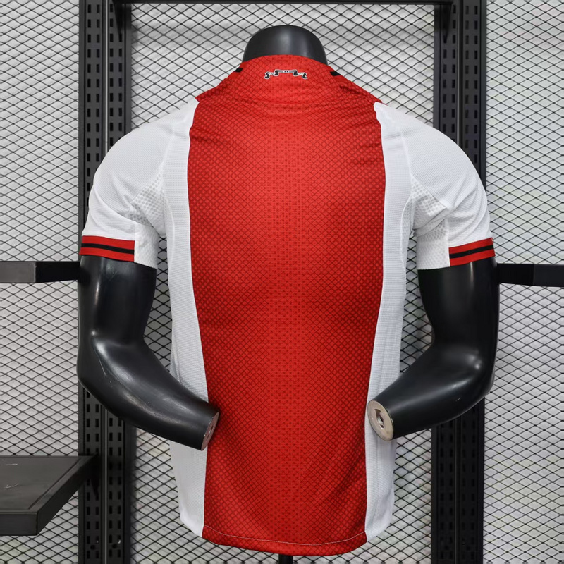 25-26 Ajax Home Soccer Jersey Player Version