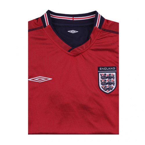 2002 England World Cup Away Retro Jersey