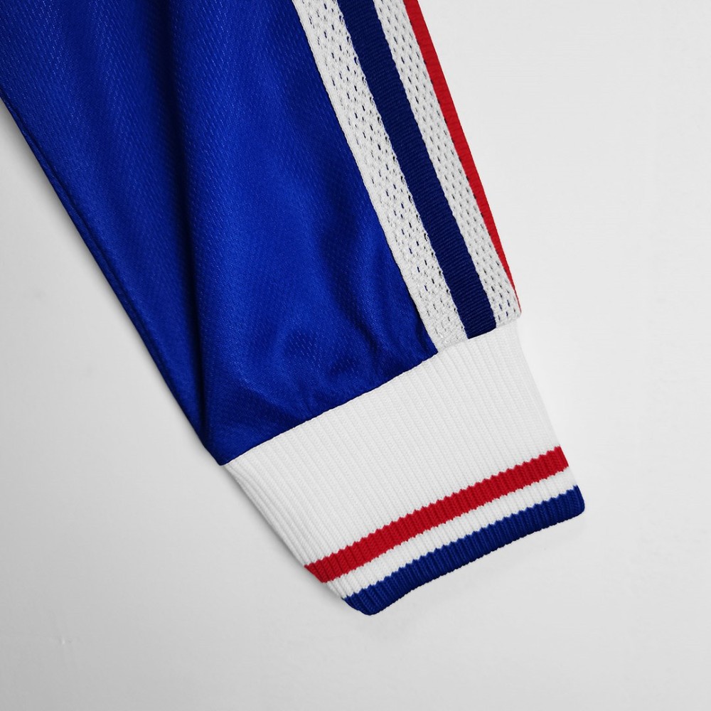 1998 France World Cup Home Retro Jersey Long Sleeve