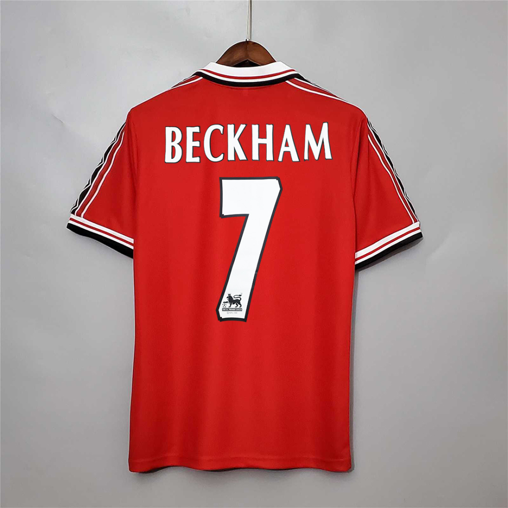 1998-1999 Manchester United Home Retro Jersey