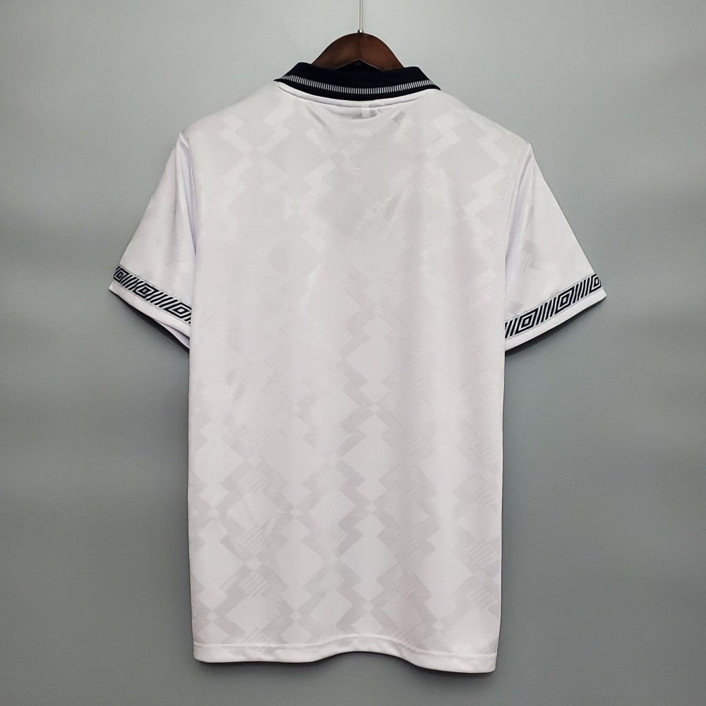 1990 England World Cup Home Retro Jersey