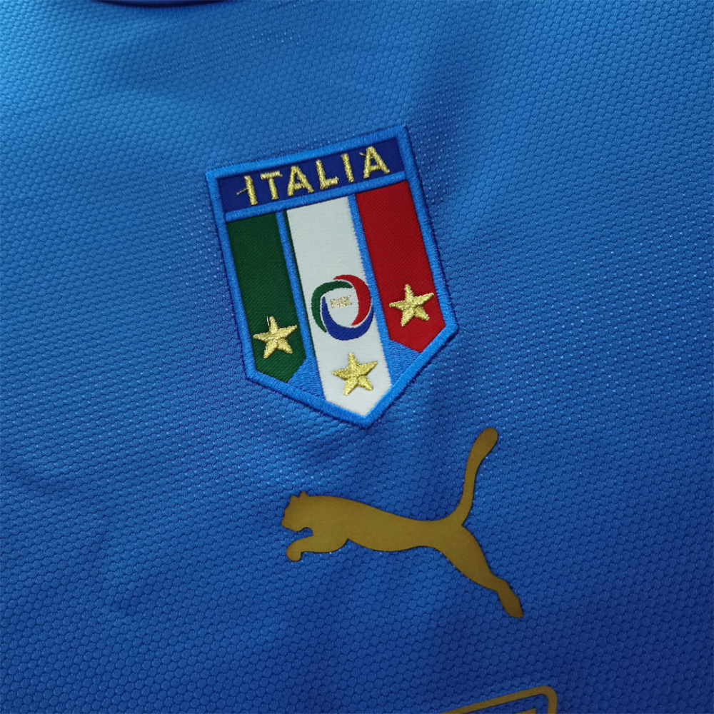 2006 Italy Home World Cup Retro Jersey