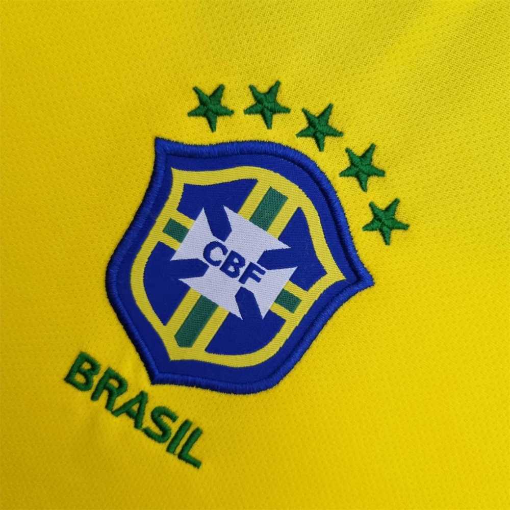 2004 Brazil World Cup Home Retro Jersey