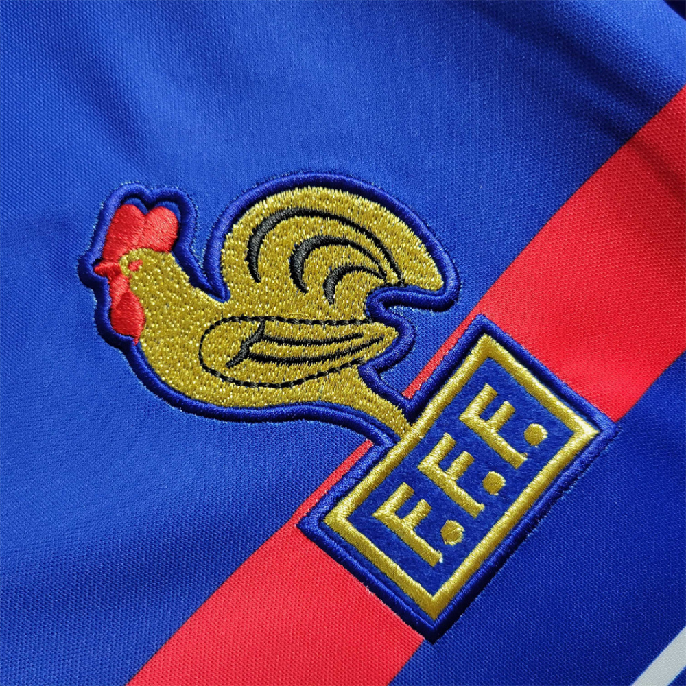 1984 France World Cup Home Retro Jersey