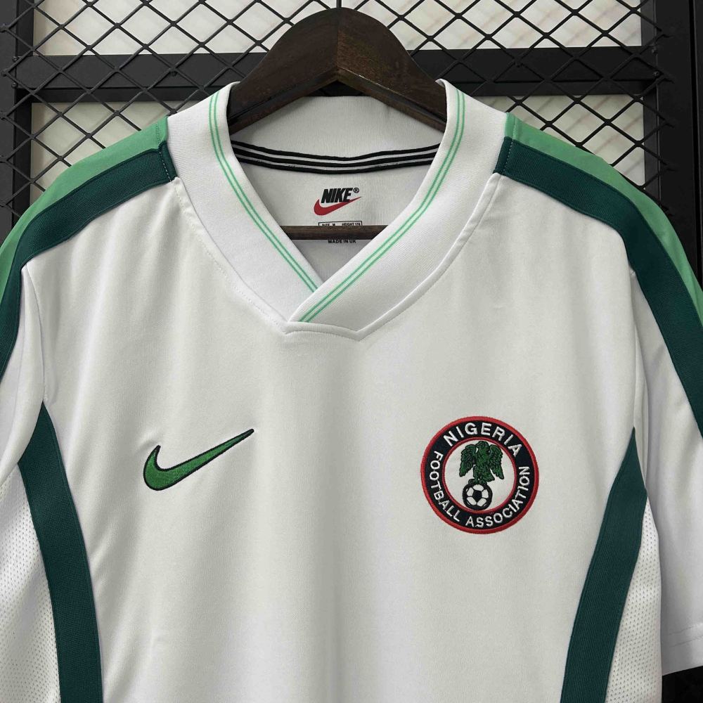 1998 Nigeria Away World Cup Retro Jersey