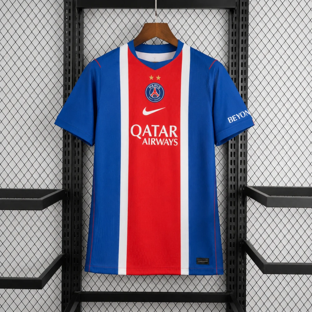 26-27 PSG Home Soccer Jersey 2 Star