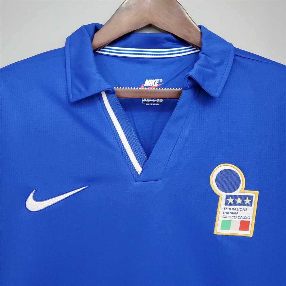 1998 Italy Home World Cup Retro Jersey