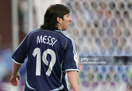 2006 Argentina World Cup Soccer Away Retro Jersey Player Version