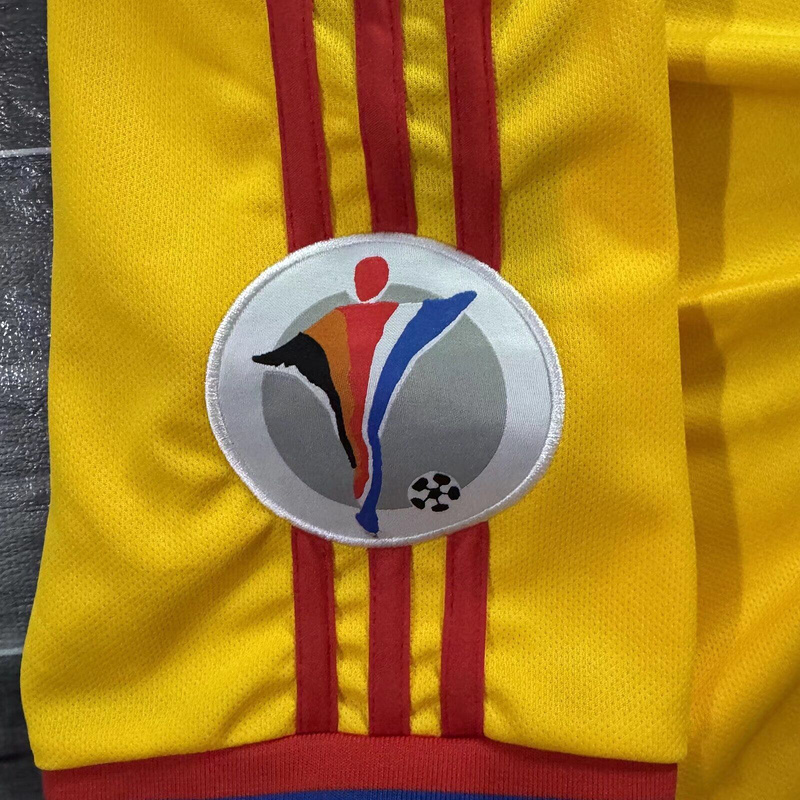 2000 Romania Home Football Retro Jersey