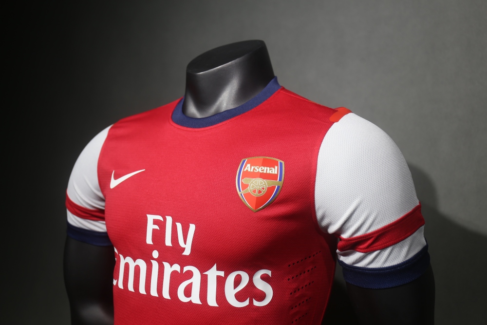 2012-13 Arsenal Home Retro Kit Vintage Shirt Player Edtion