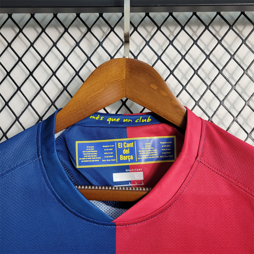 08-09 Barcelona UCL Final Retro Home Jersey