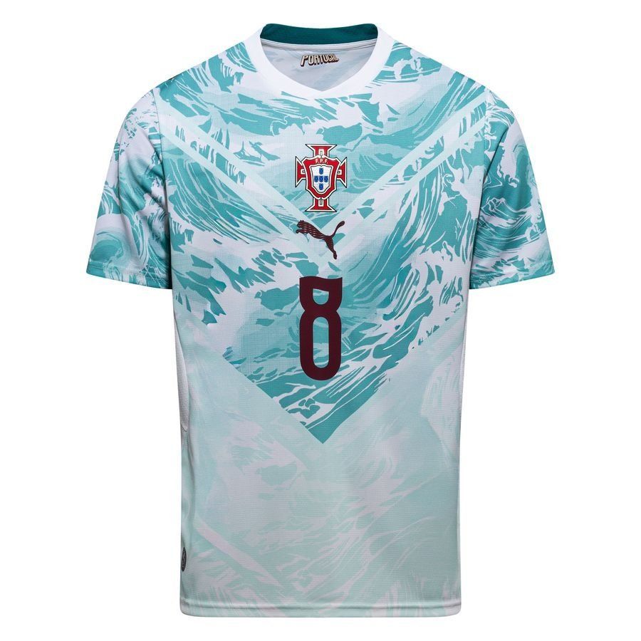 Portugal Away Shirt World Cup 2026 B. FERNANDES 8