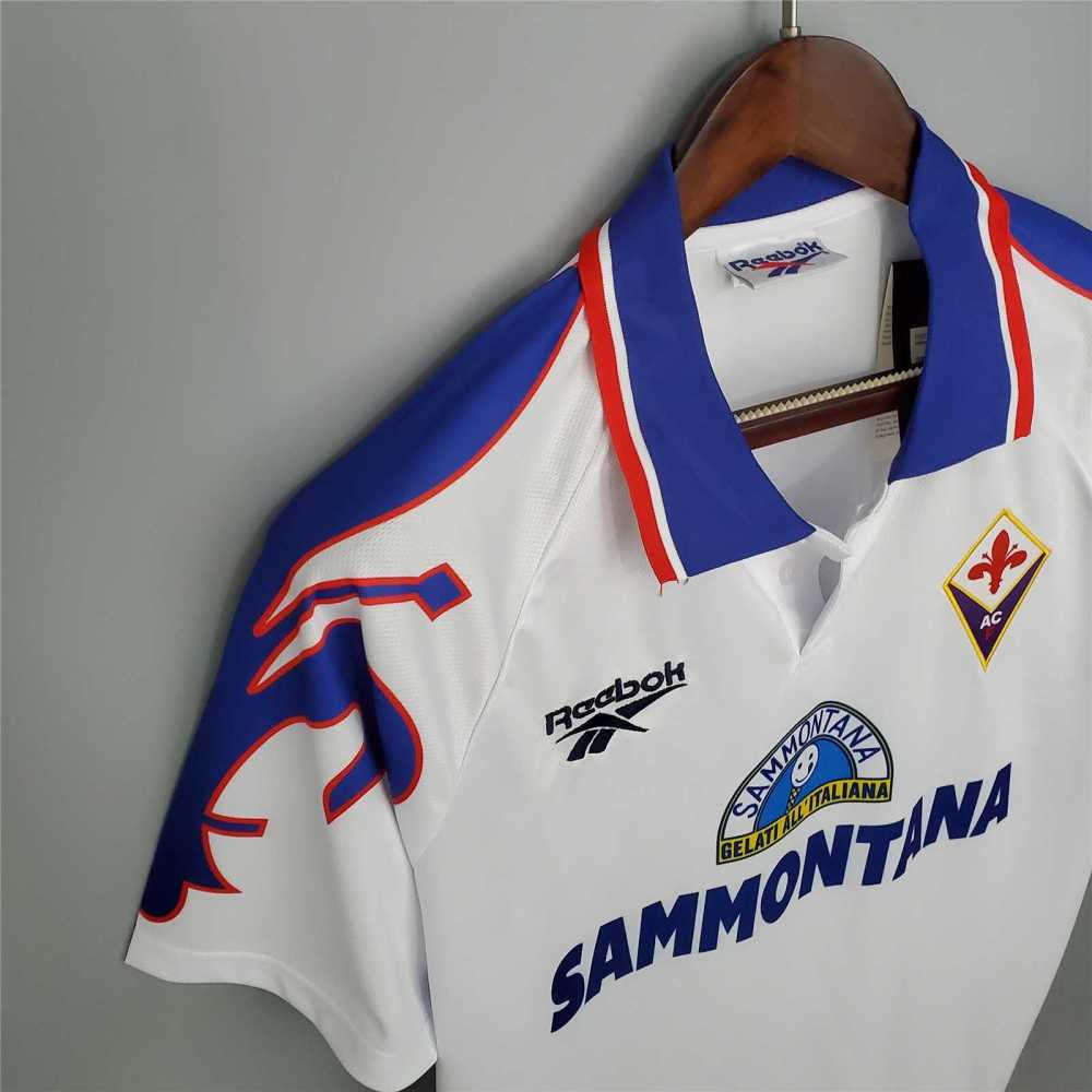1995-1997 Fiorentina Soccer Away Jersey Retro Version