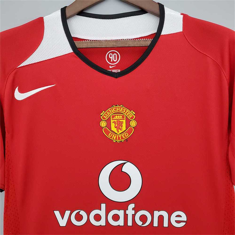 04-06 Manchester United Home Retro Jersey
