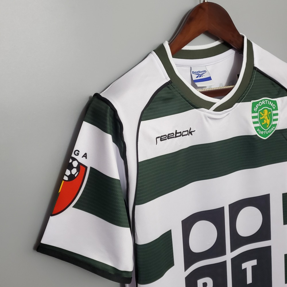 2001/03 Sporting CP  Home Retro Jersey