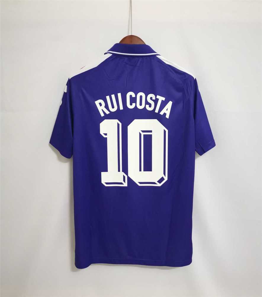 1998-1999 Fiorentina Soccer Home Jersey Retro Version