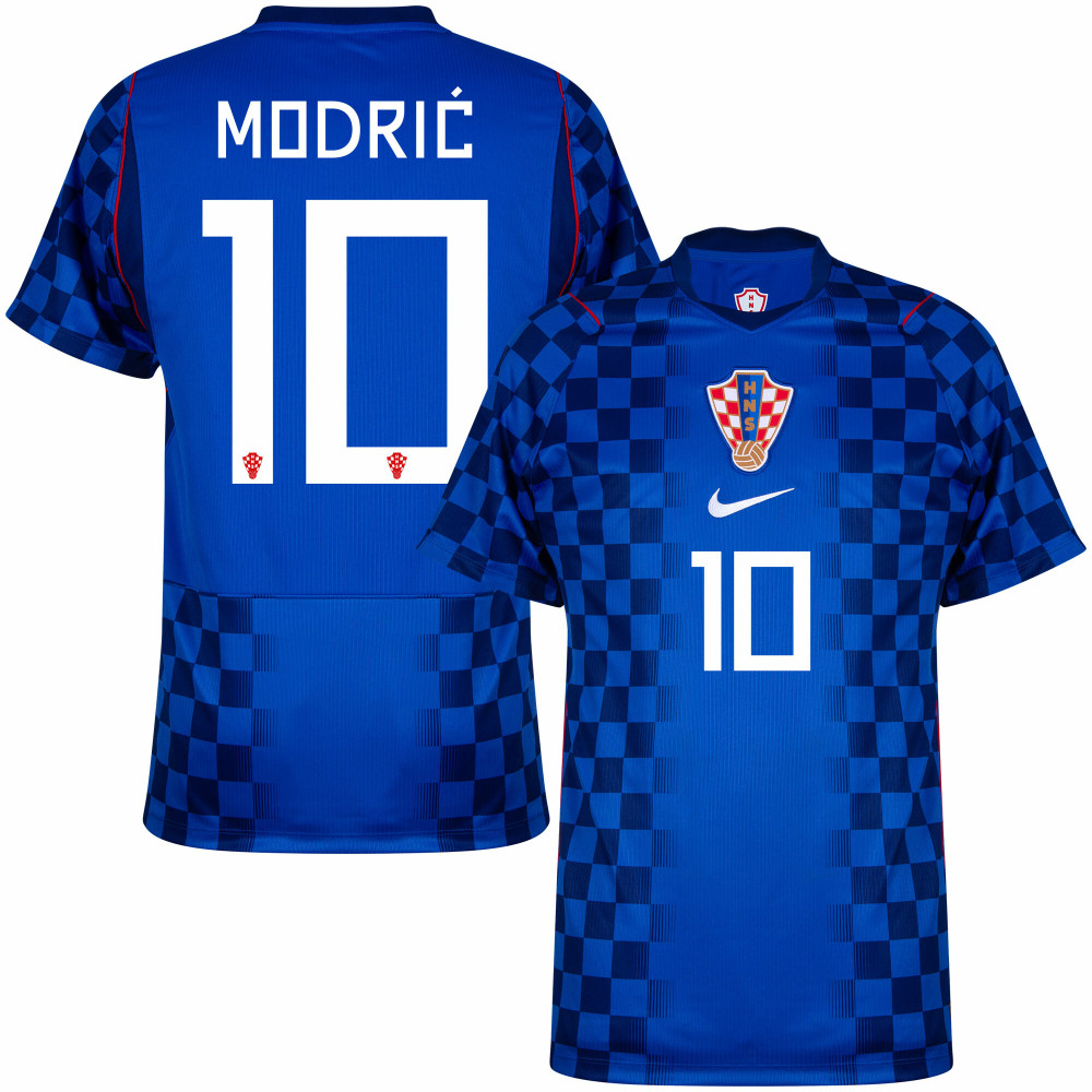 Croatia 2026 World Cup Away Shirt – Modric #10