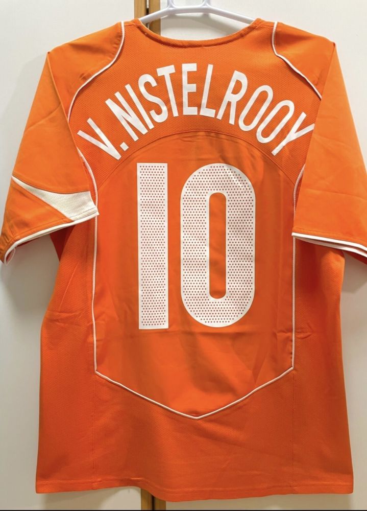 2004 Netherlands  Home Retro Jersey