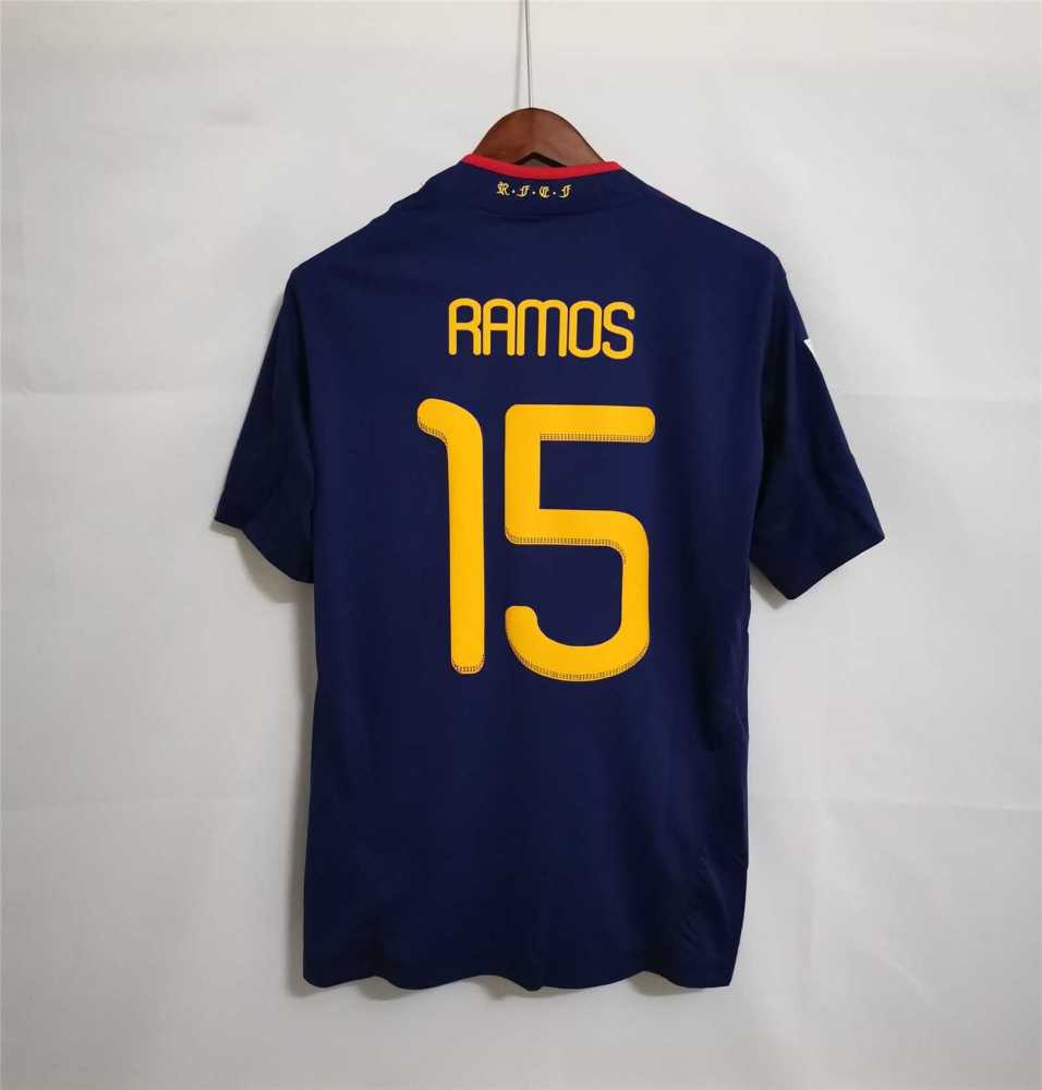2010 Spain Away World Cup Final Retro Jersey
