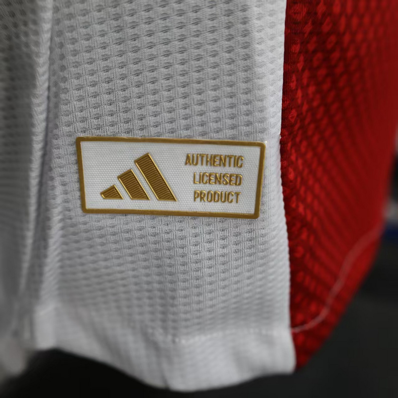 25-26 Ajax Home Soccer Jersey Player Version