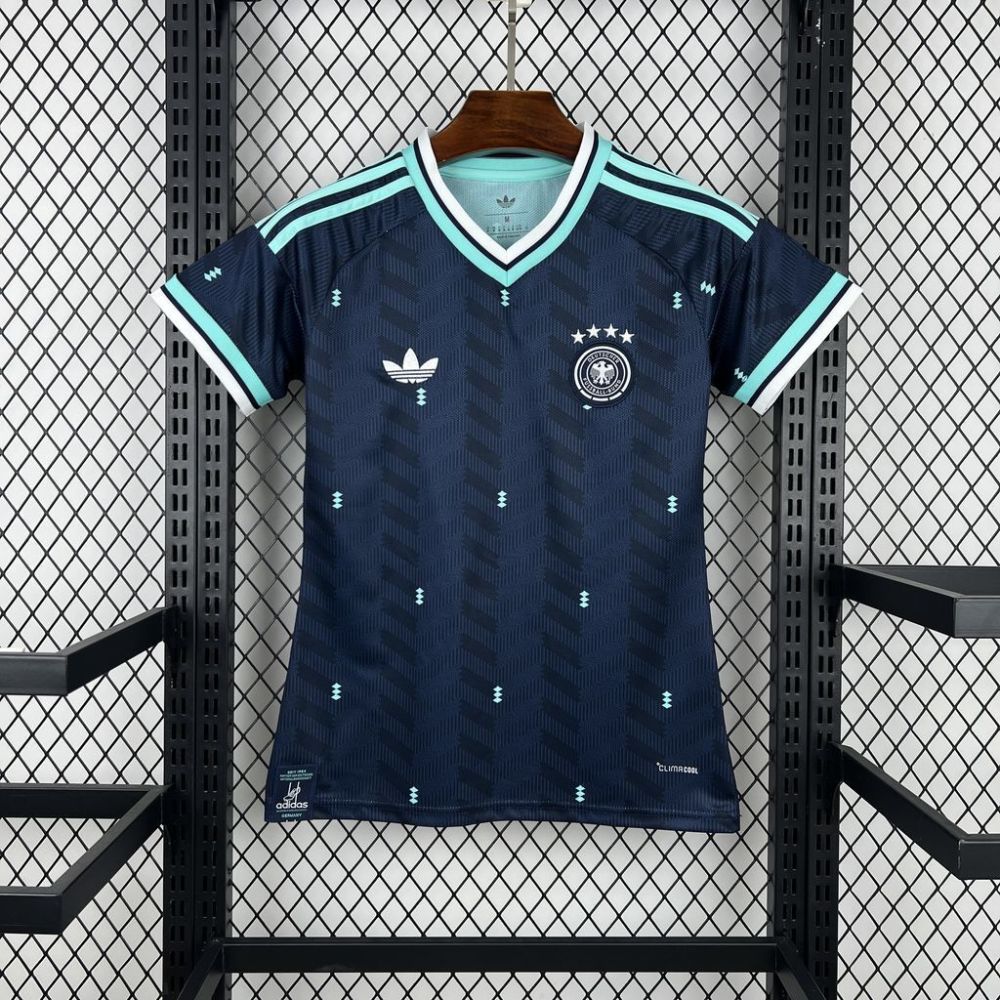25-26 Germany Away World Cup Women Soccer Jersey Custom Shirt