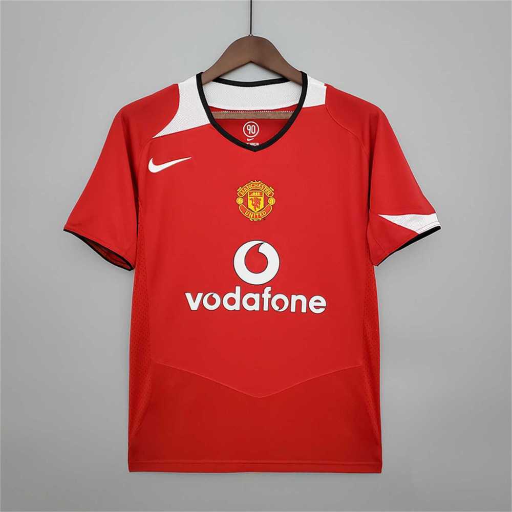 04-06 Manchester United Home Retro Jersey