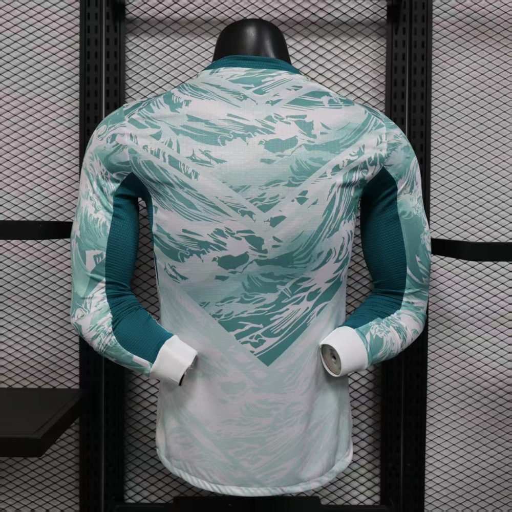 2026 Portugal  Away World Cup Soccer Jersey Player Version Long Sleeve
