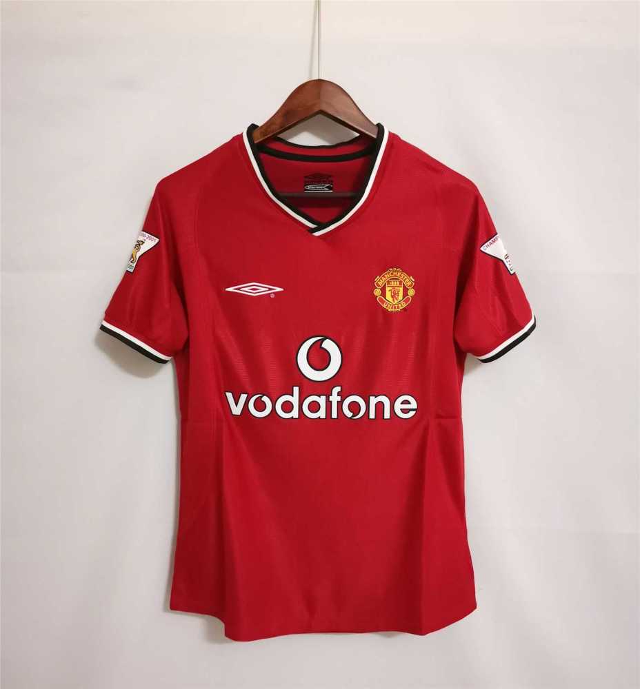 00-02 Manchester United Home Retro Jersey