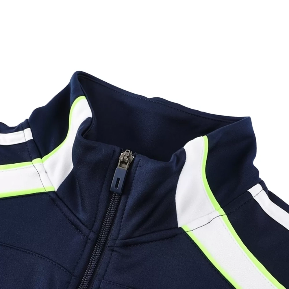 2025-26 Real Madrid Training Tracksuit Kit(Jacket+Pants) 03 Navy