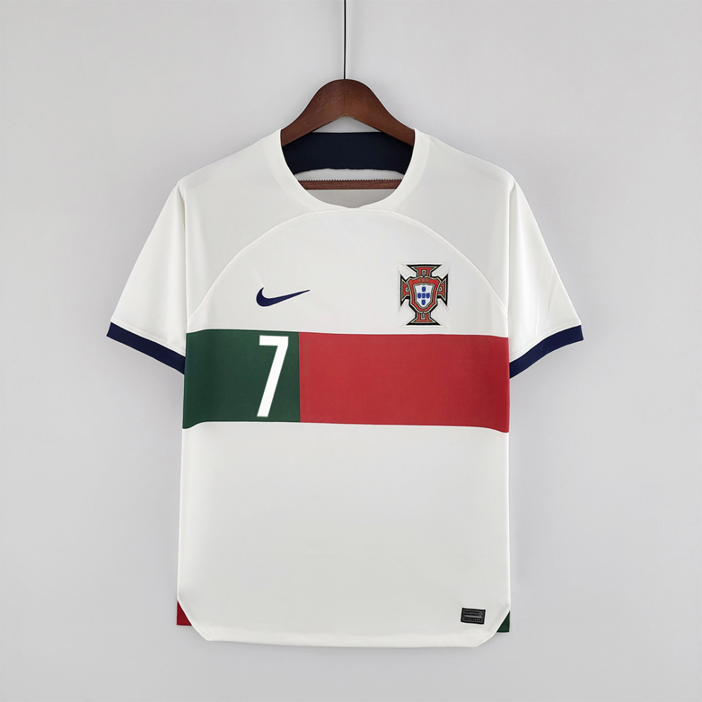2022 Portugal   World Cup Away Fan Edition Soccer Jersey