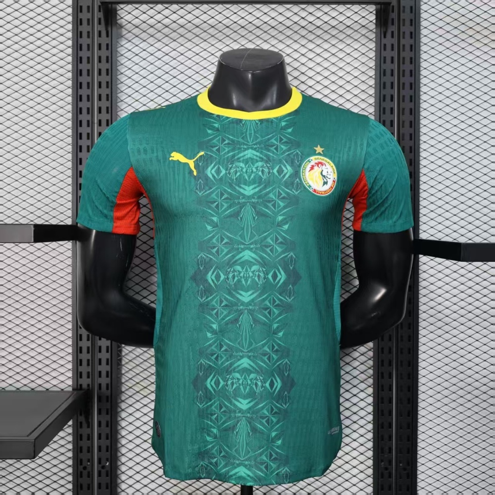 2026 Senegal Green World Cup Soccer Jersey Player Version