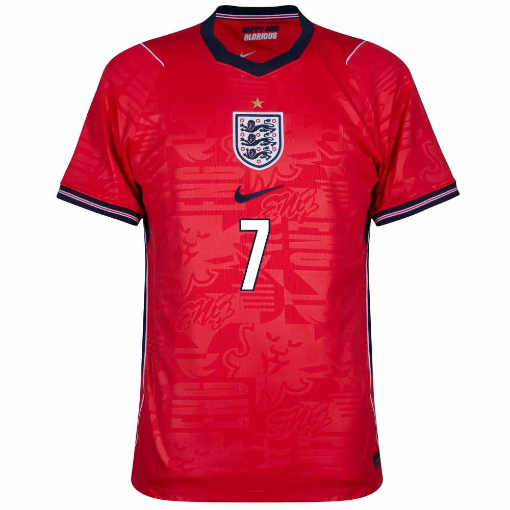Nike England Away Saka 7 Shirt 2026-2027